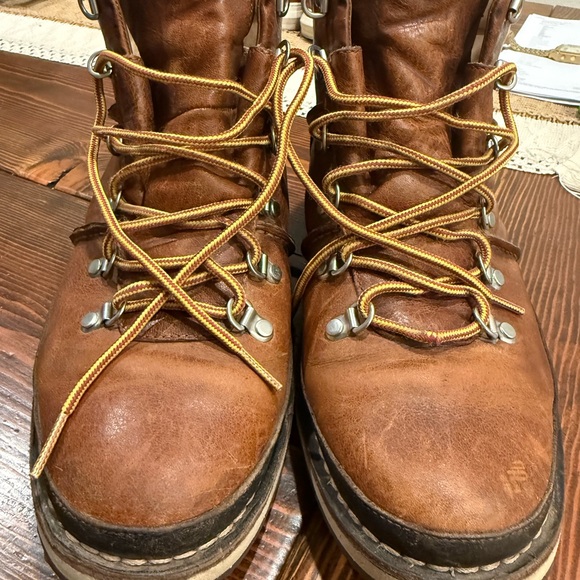 Sperry Tan Leather Lace-Up Boots - Picture 7 of 7
